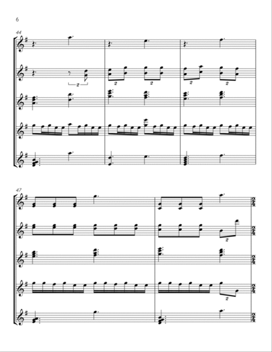 Carol of Emmanuel for Mallets Glockenspiel scores gallery preview page 6