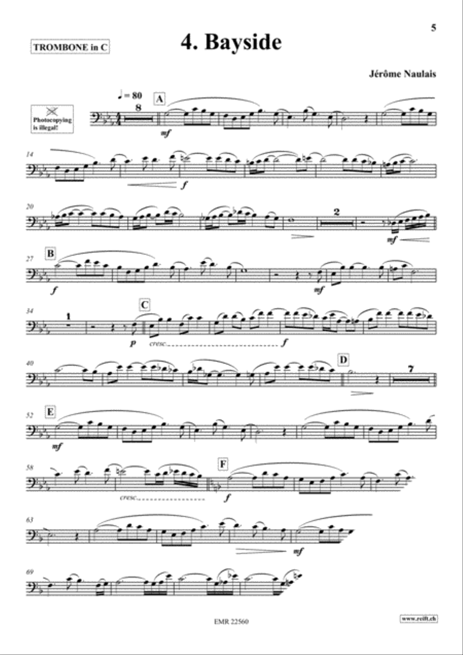 Play With Your Band Volume 1 Trombone scores gallery preview page 6