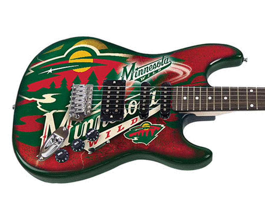 Minnesota Wild Northender Guitar