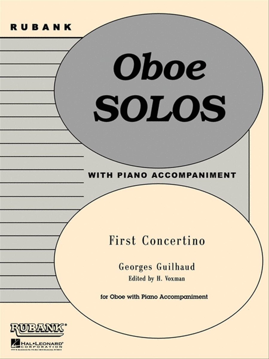 First Concertino First Concertino Piano Accompaniment scores gallery preview page 1