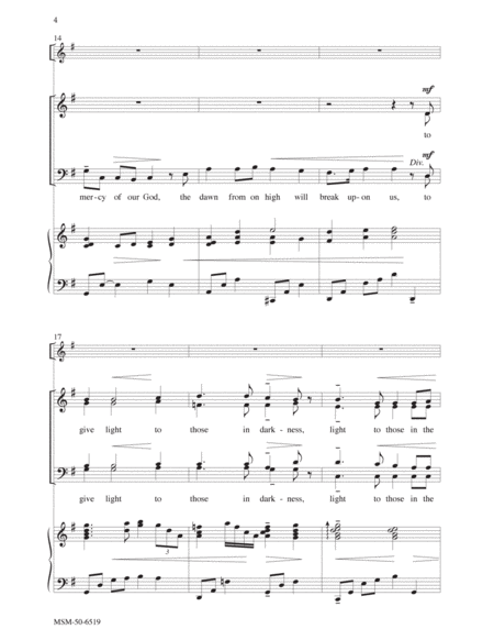 There's a Wideness in God's Mercy (Choral Score)