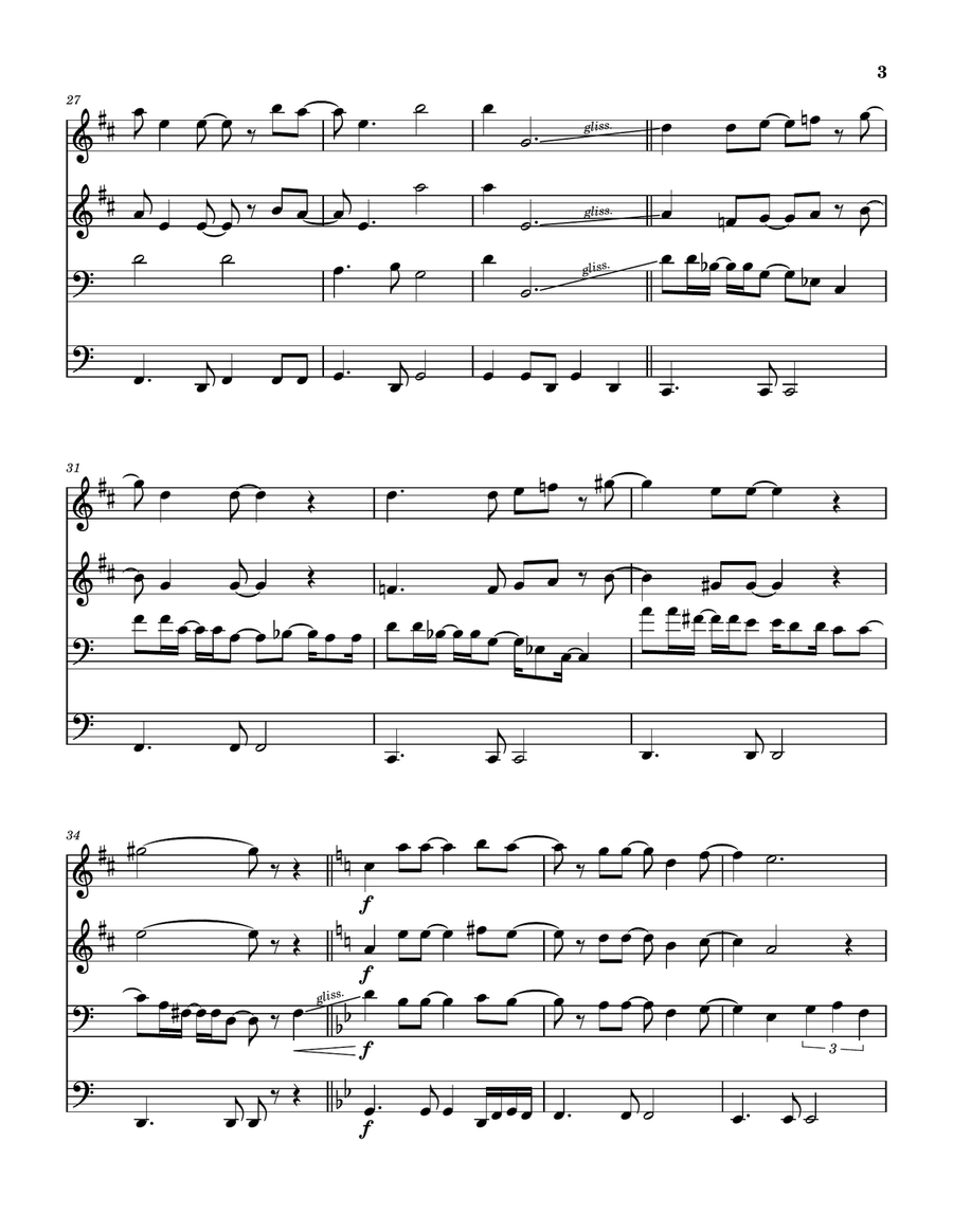 The Piper's Call Brass Quartet scores gallery preview page 4