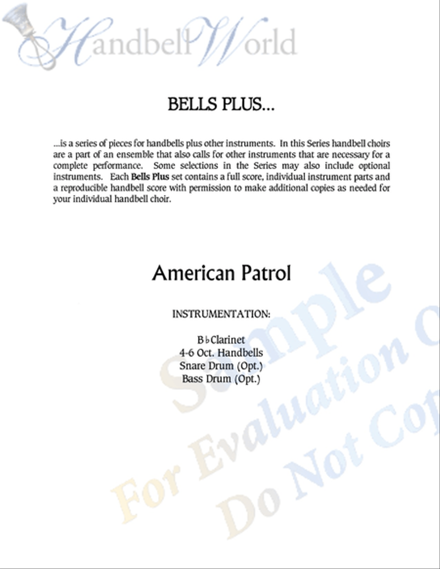 American Patrol American Patrol 5-Octaves scores gallery preview page 2