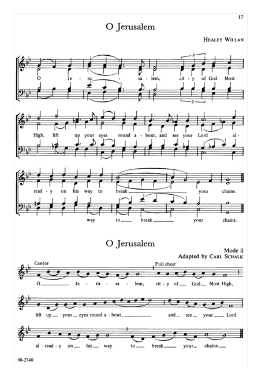The Great O Antiphons of Advent (Willan/Schalk) 4-Part scores gallery preview page 5