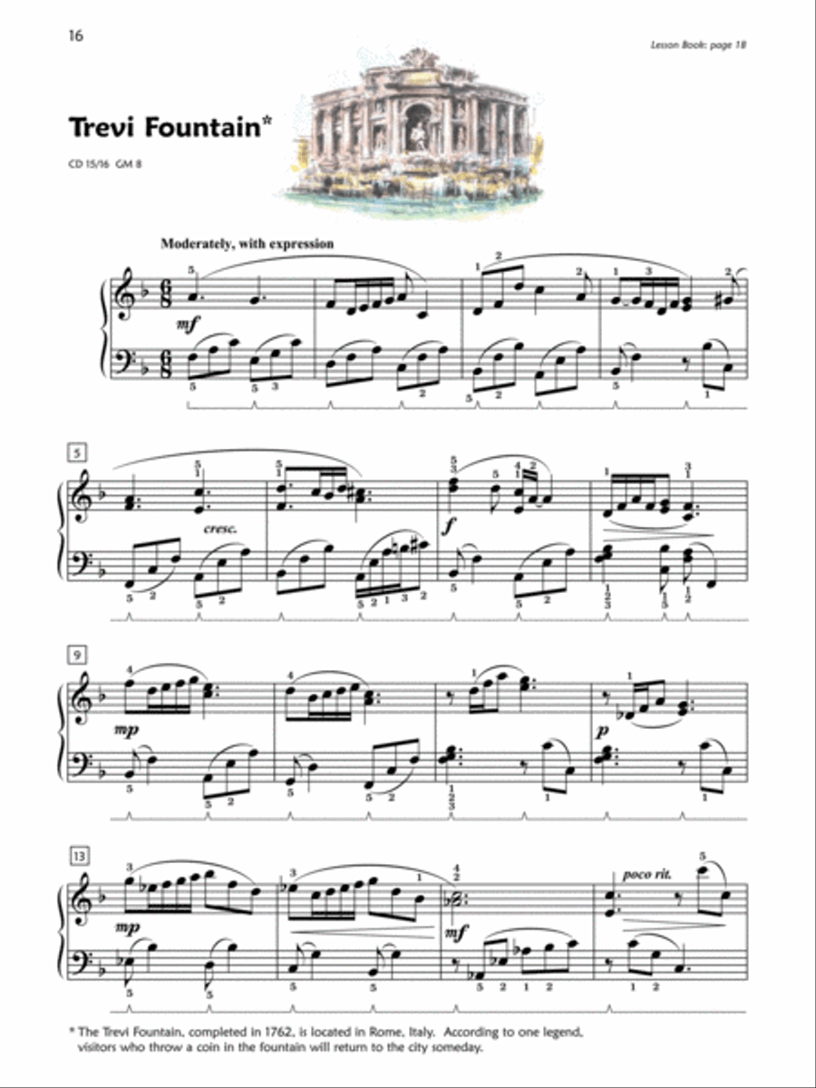 Premier Piano Course Performance, Book 6 Piano Method scores gallery preview page 7