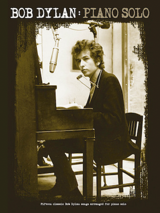 Book cover for Bob Dylan - Piano Solo