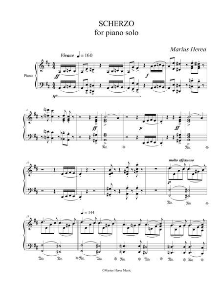 Scherzo in D Major