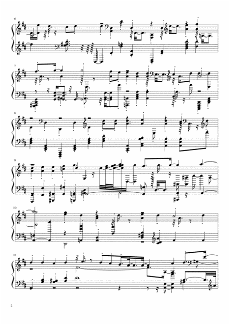 Tragedy Uncovered Tragedy Uncovered Piano Solo scores gallery preview page 2