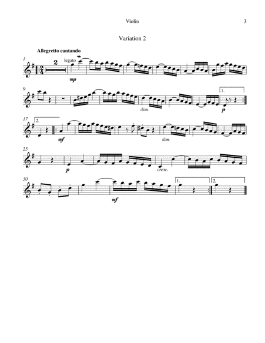 Goldberg Variations Goldberg Variations String Trio scores gallery preview page 3