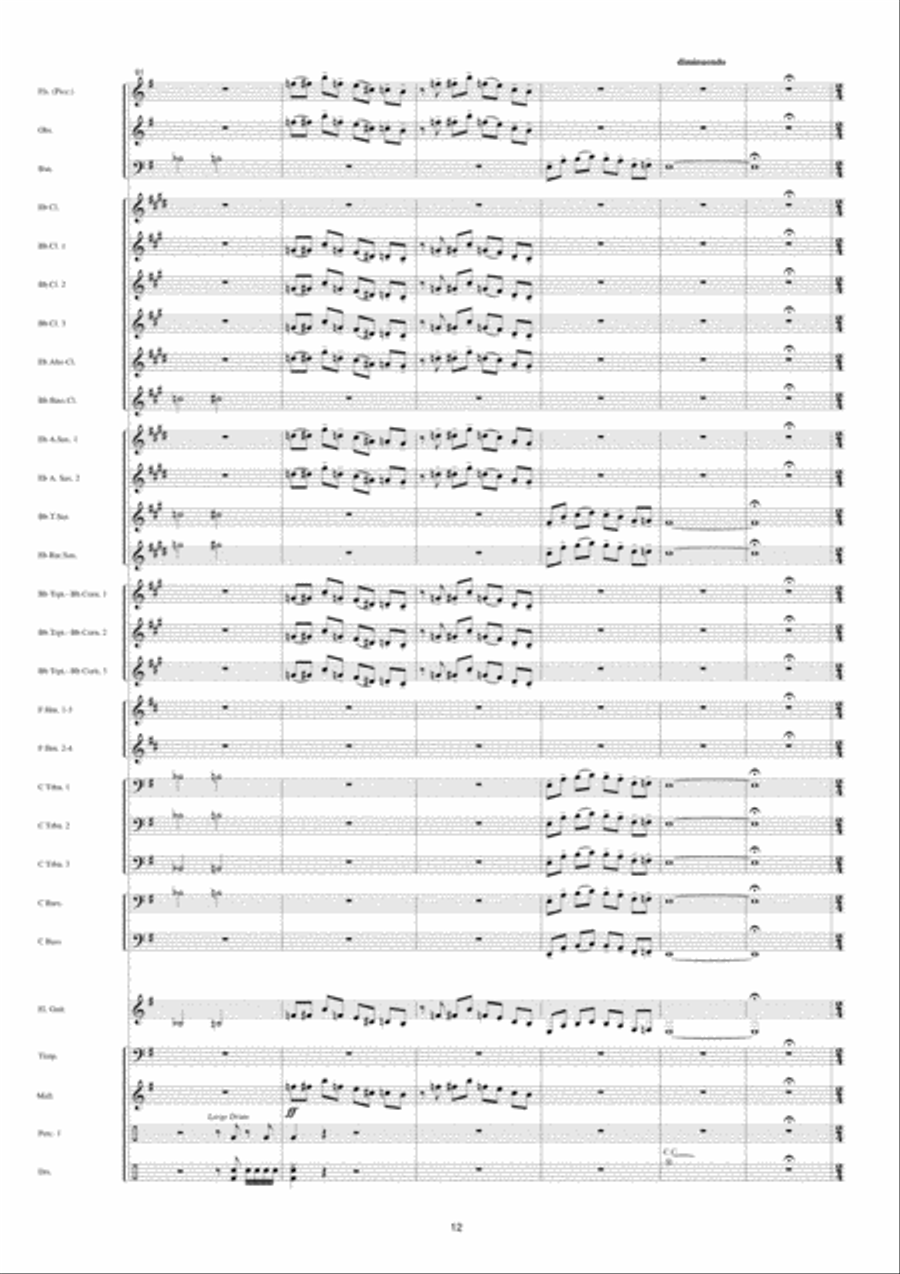 Full Option Full Option Concert Band scores gallery preview page 13