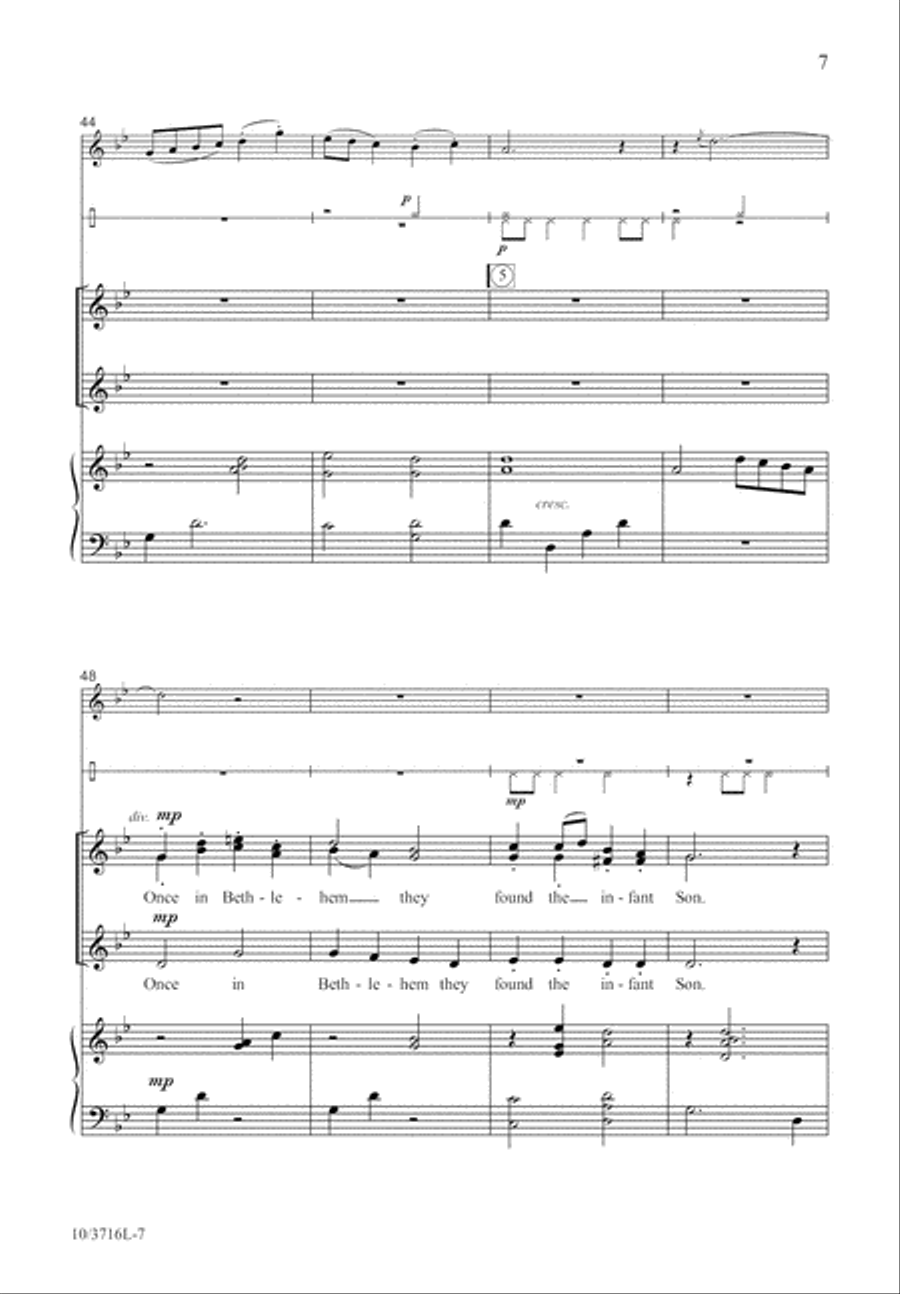 Noël Nouvelet SSATB scores gallery preview page 8