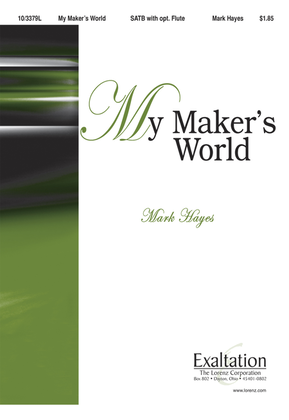 Book cover for My Maker's World
