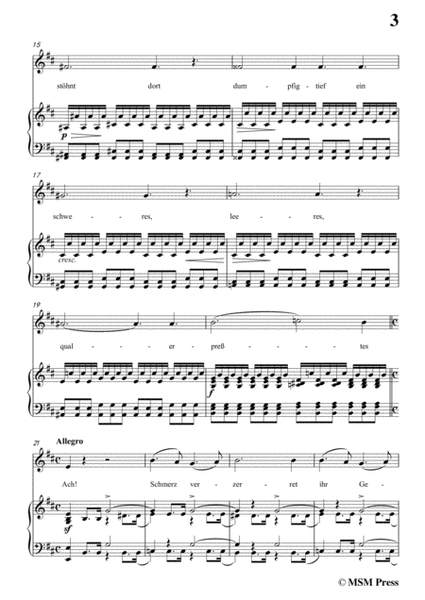 Schubert-Gruppe aus dem Tartarus,Op.24 No.1,in D Major,for Voice&Piano image number null