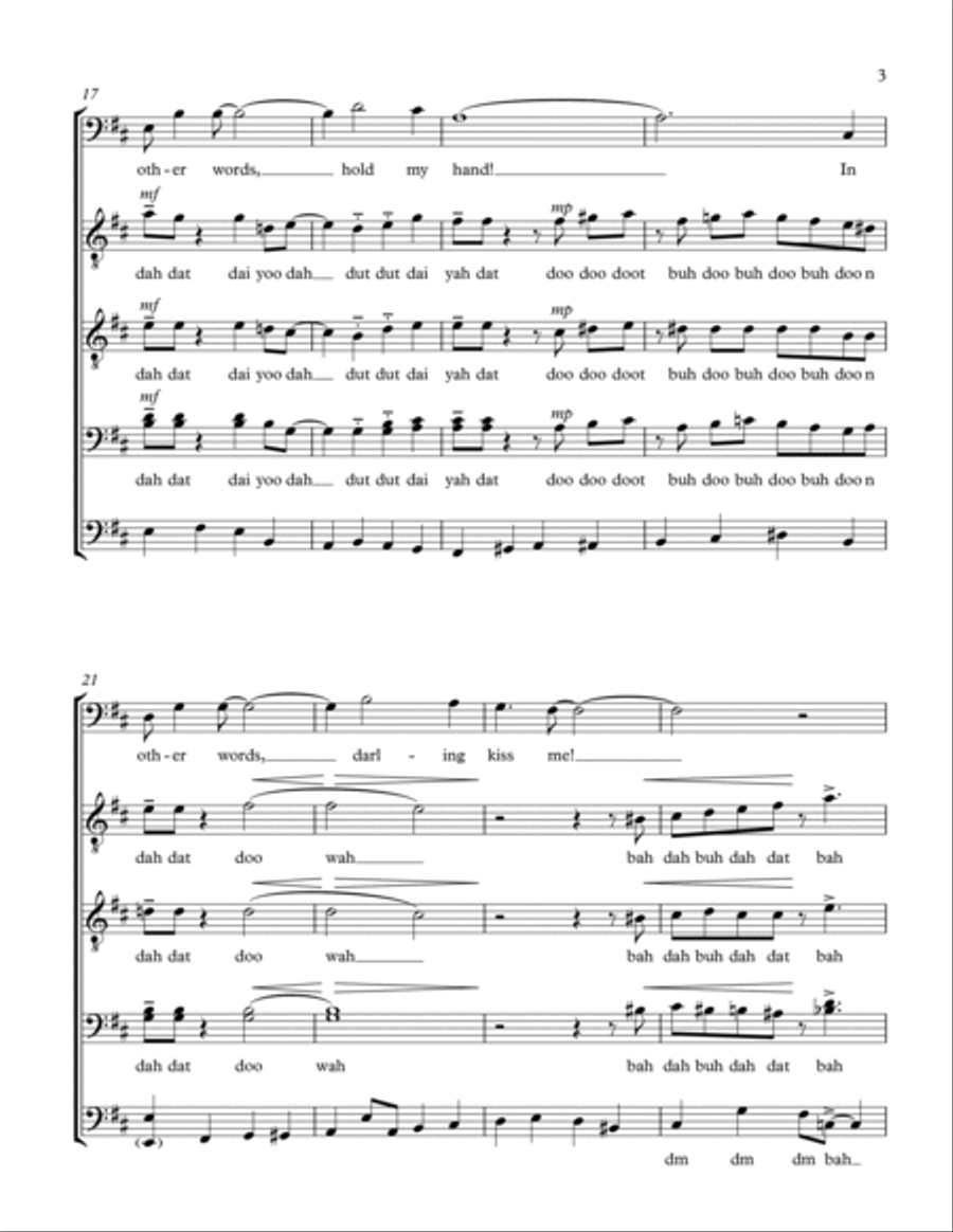 Fly Me To The Moon Fly Me To The Moon TTBB scores gallery preview page 3