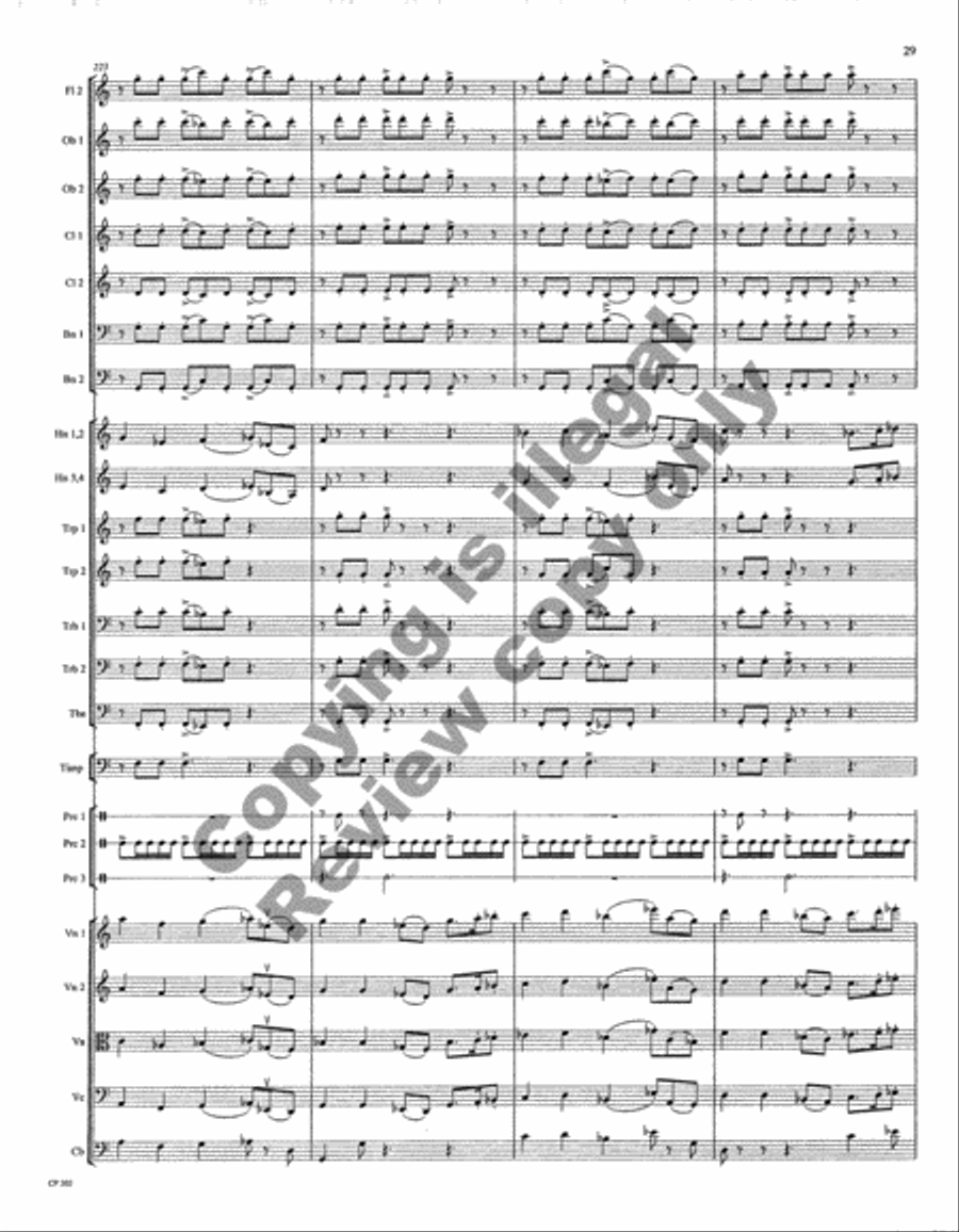 Symphony No. 1 Full Orchestra scores gallery preview page 133