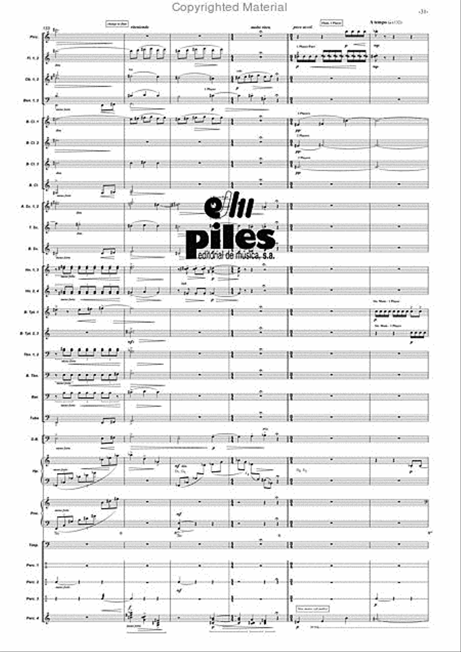 Duende Duende Concert Band scores gallery preview page 32