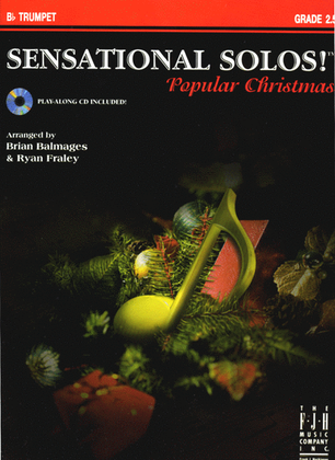 Book cover for Sensational Solos! Popular Christmas, B-flat Trumpet