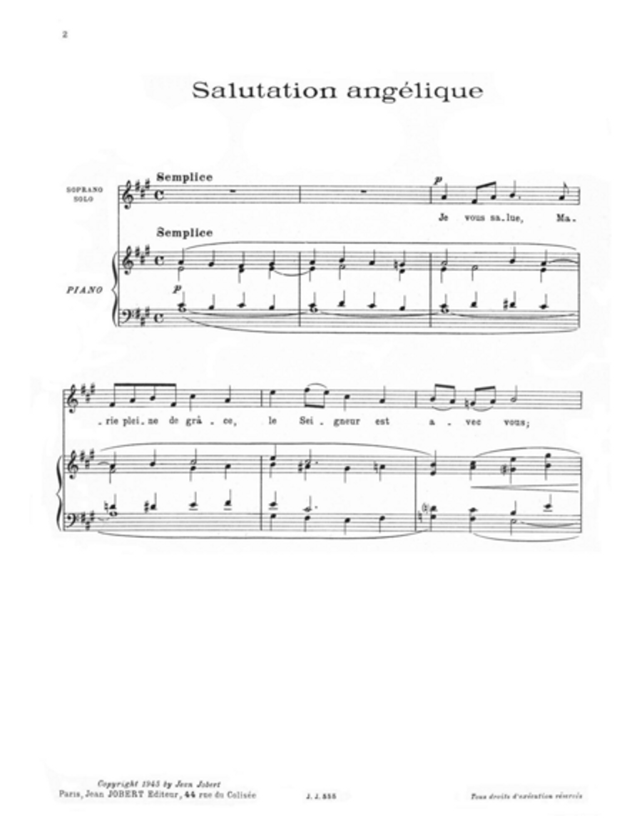 Pieces Liturgiques (3) Pieces Liturgiques (3) Choir scores gallery preview page 2