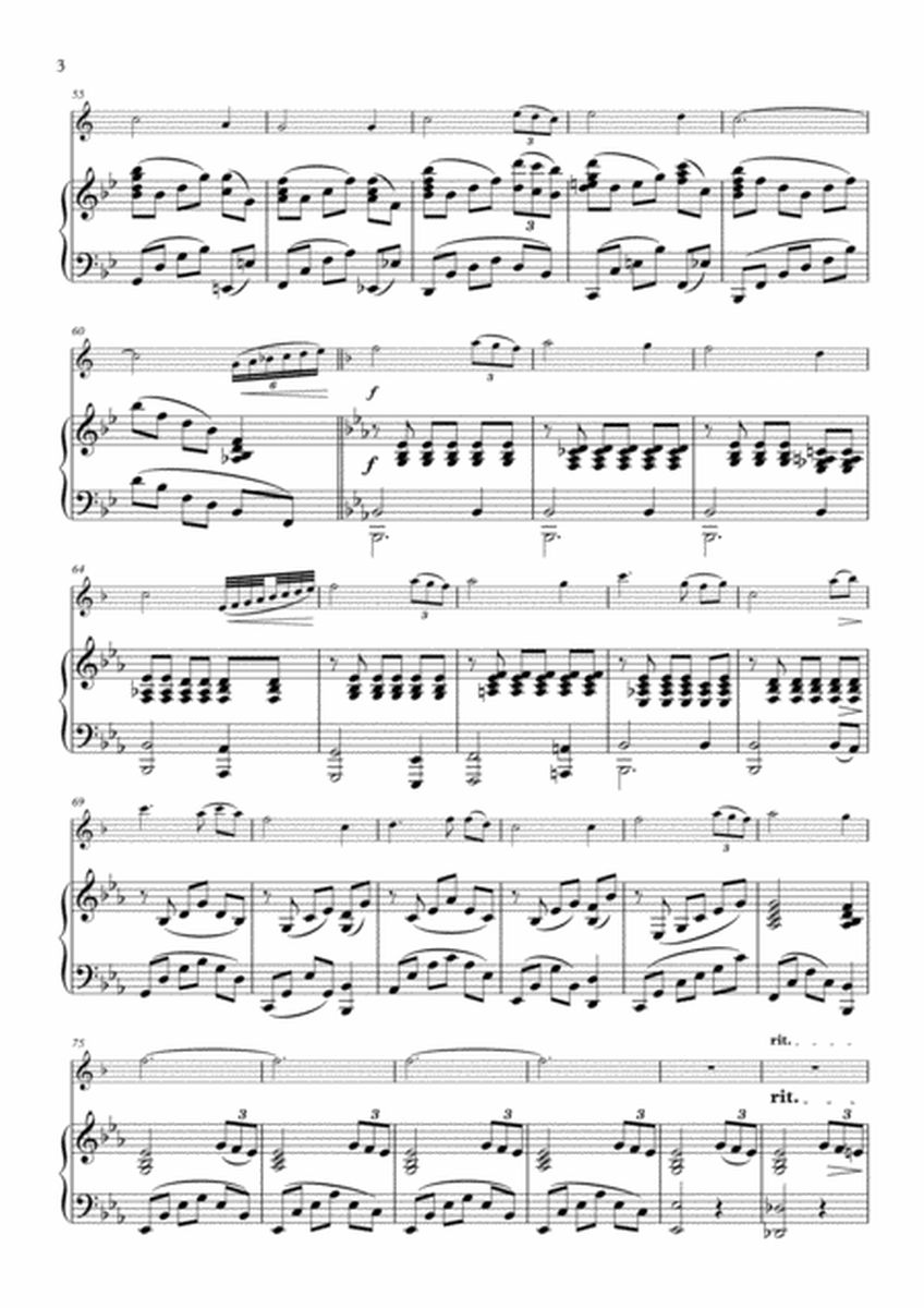 Amazing Grace - Clarinet & Piano