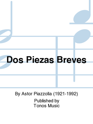 Book cover for Dos Piezas Breves