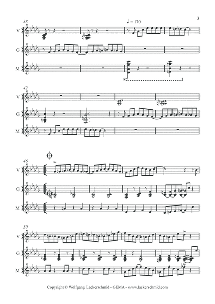 Chorinho Pra Banda (for Mallet Trio)