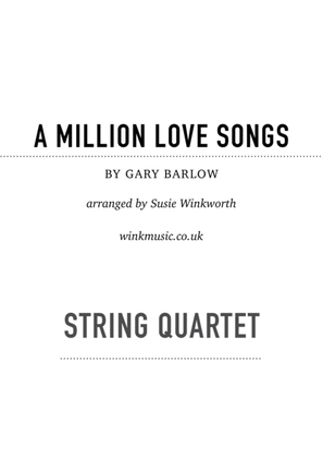 Book cover for A Million Love Songs
