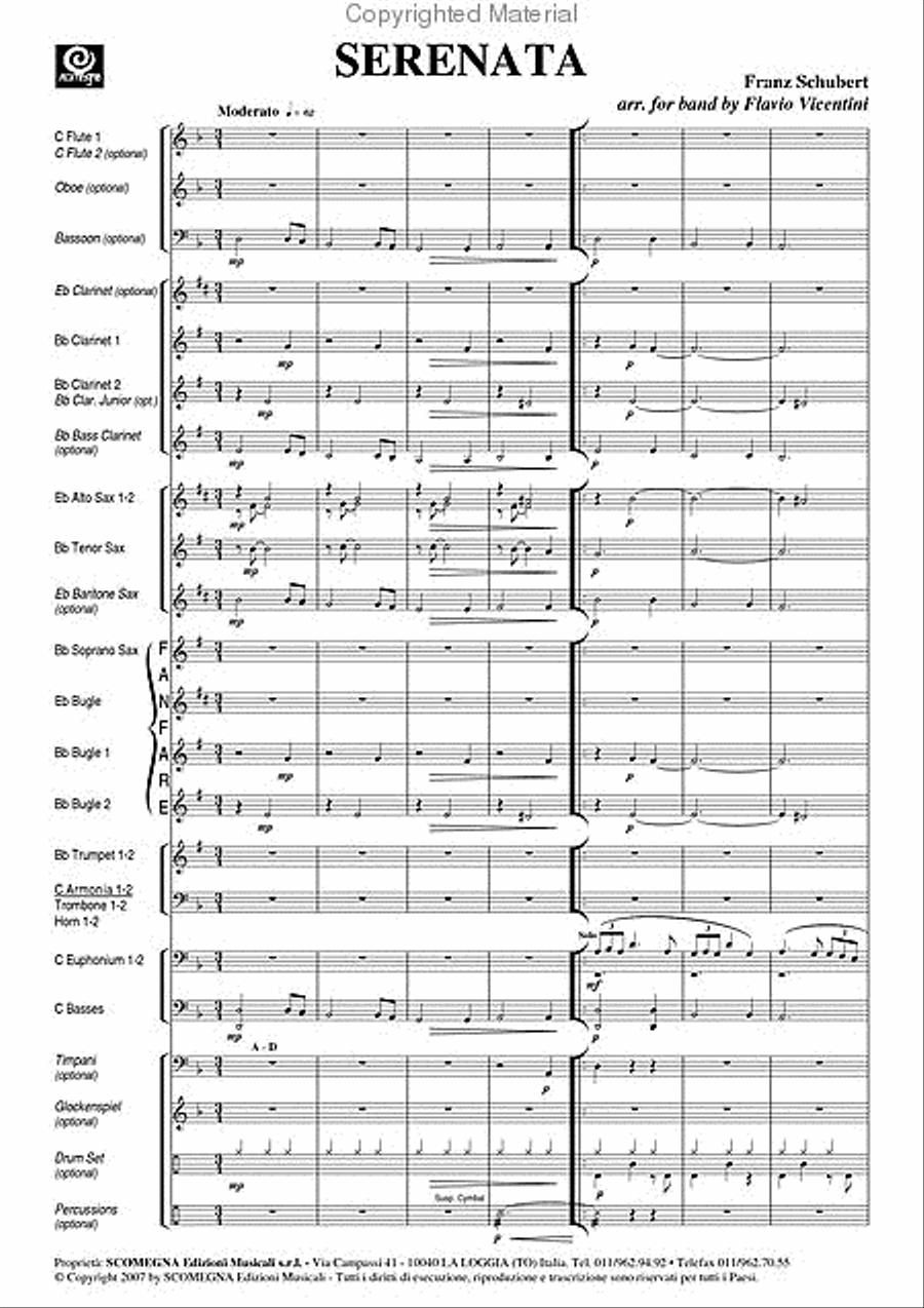 Serenata Serenata Concert Band scores gallery preview page 3