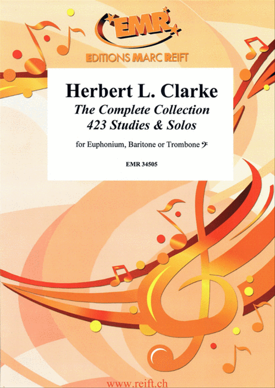The Complete Collection 423 Studies & Solos Baritone Horn BC scores gallery preview page 1