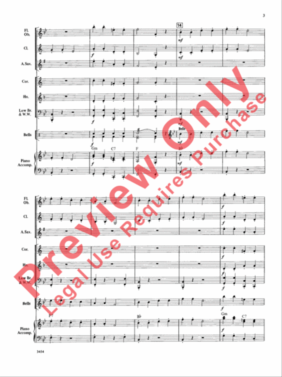 Evening at the Symphony Evening at the Symphony Concert Band scores gallery preview page 4