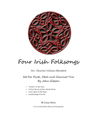 Book cover for 4 Irish Folksongs for Woodwind Trio