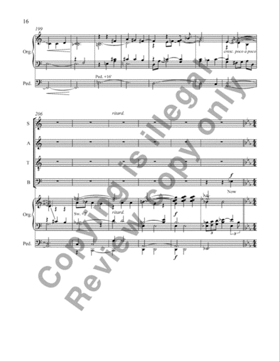 This Peerless Dawn 4-Part scores gallery preview page 16