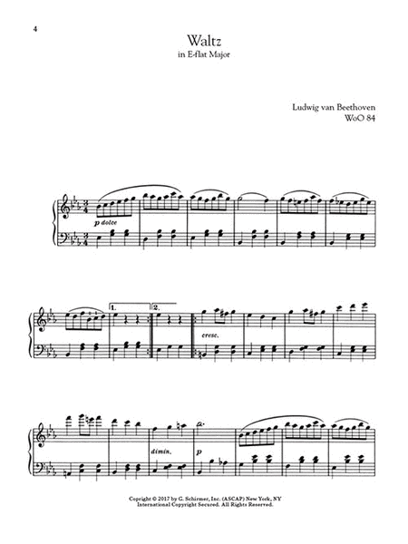 95 Waltzes by 16 Composers for Piano