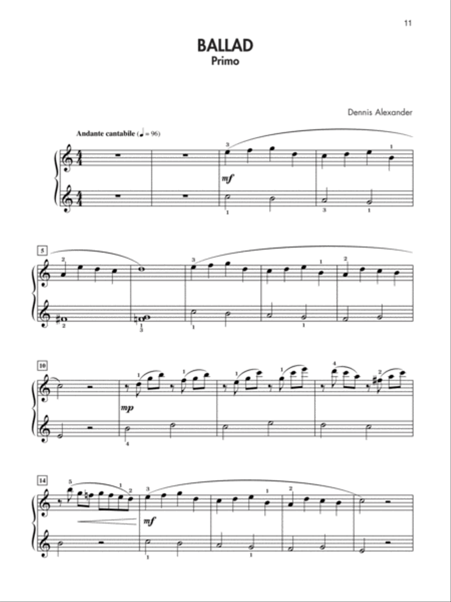 Just for Two, Book 2 Small Ensemble scores gallery preview page 3
