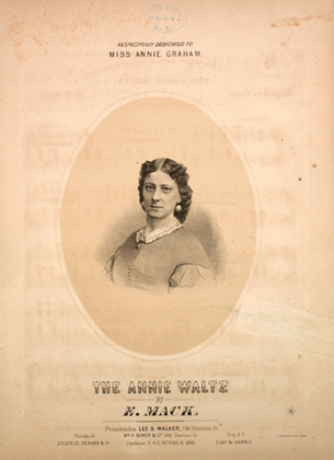 Book cover for The Annie Waltz