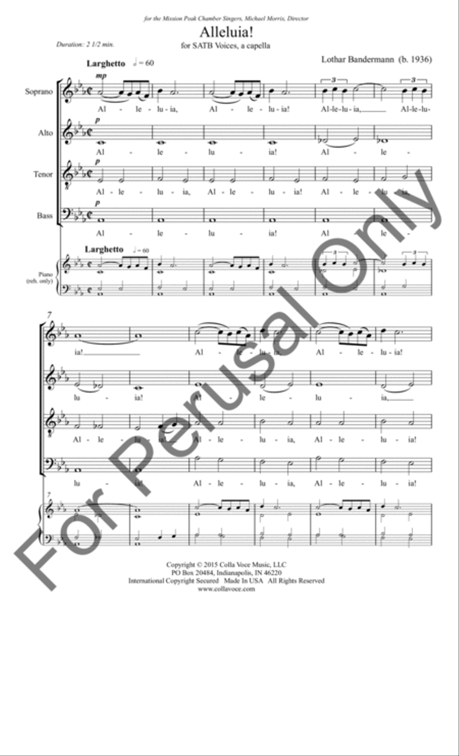 Alleluia! Divisi scores gallery preview page 2