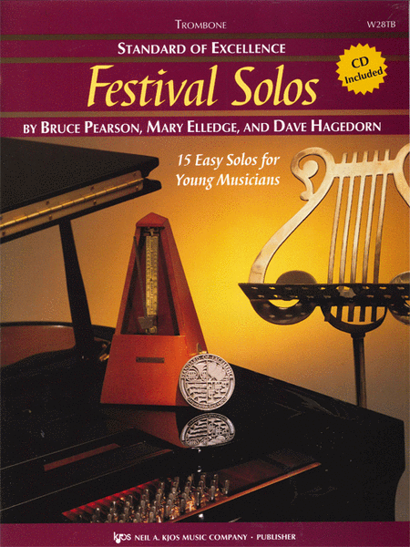 Standard Of Excellence: Festival Solos Book 1 - Trombone