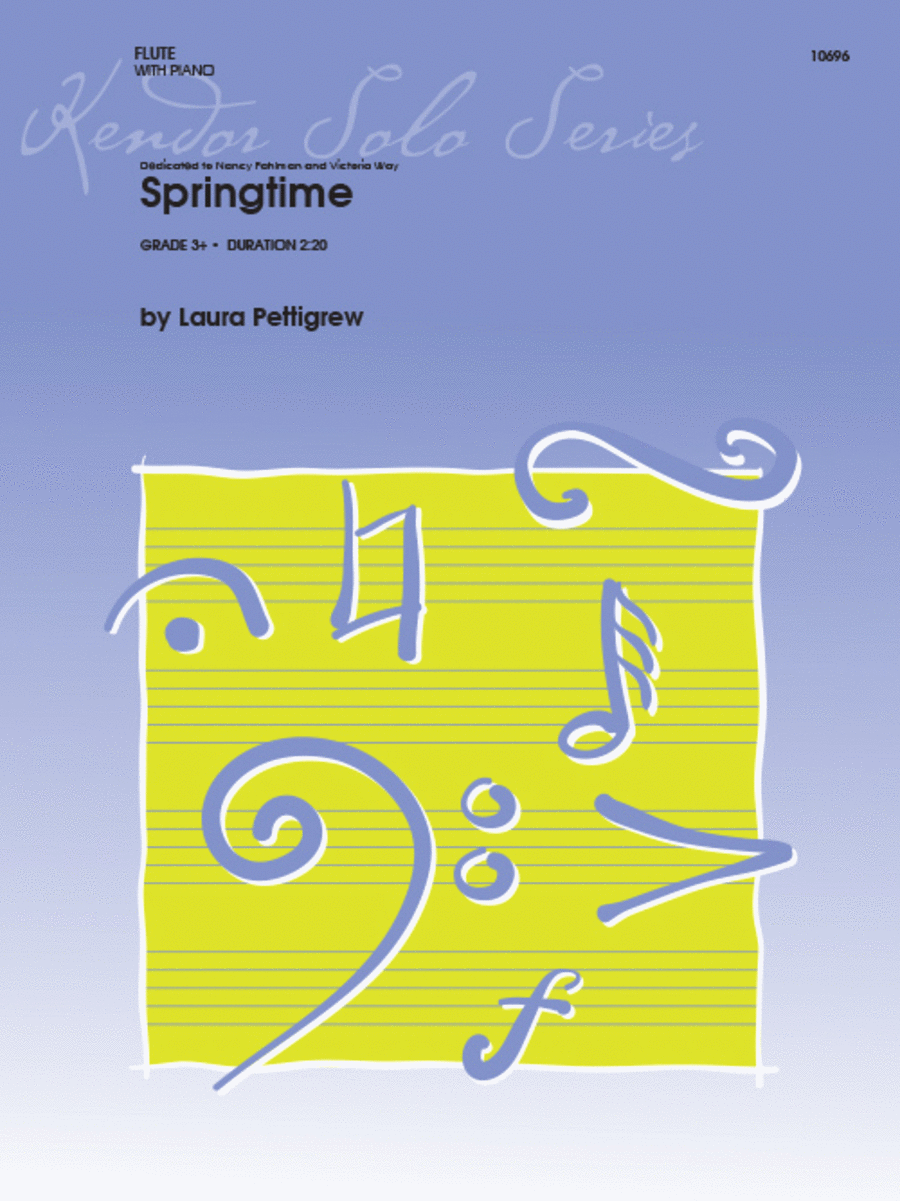 Springtime Flute Solo scores gallery preview page 1