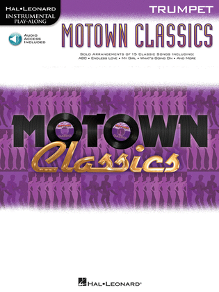 Book cover for Motown Classics - Instrumental Play-Along Series