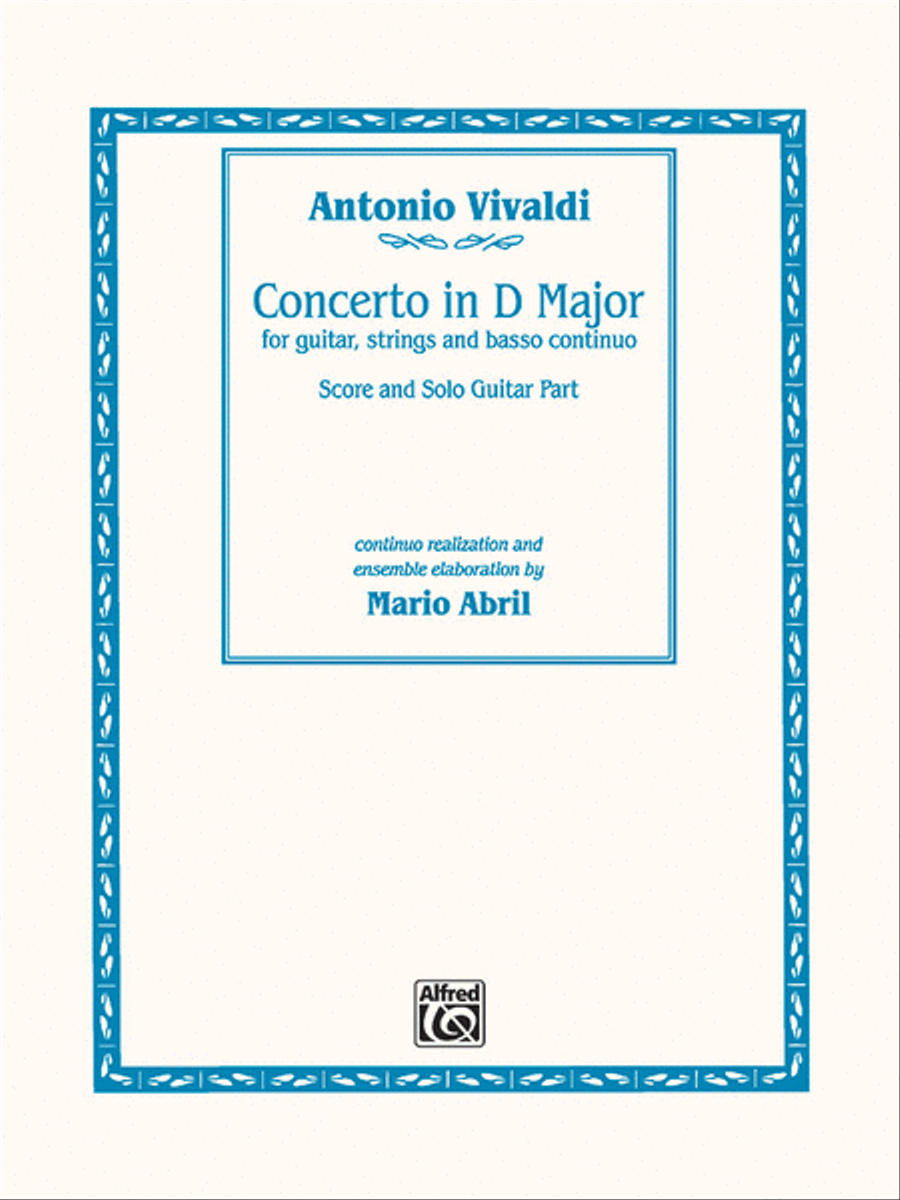 Concerto in D Major String Orchestra scores gallery preview page 1