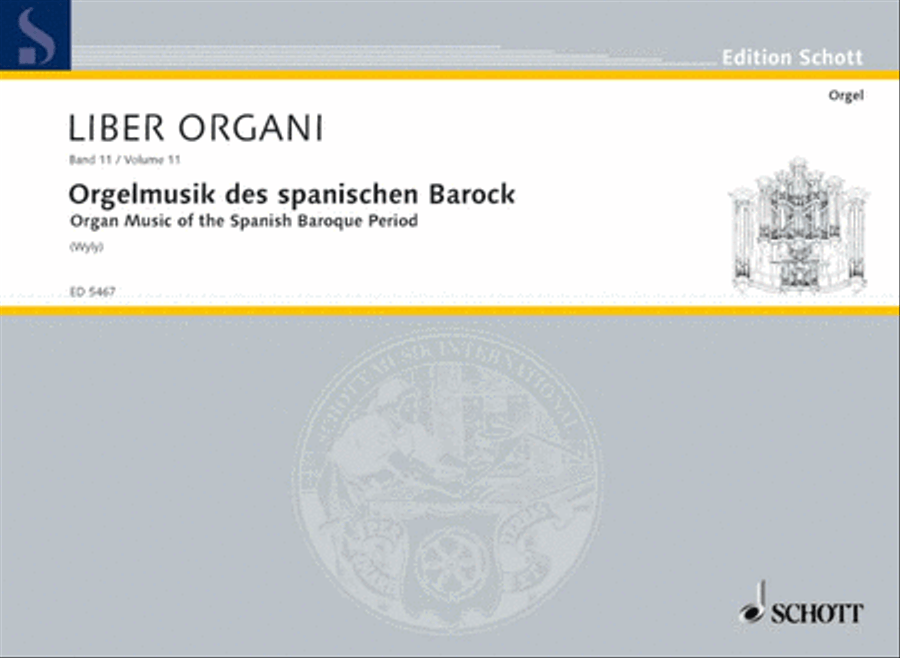 Organ Music of the spanish baroque Period Organ scores gallery preview page 1