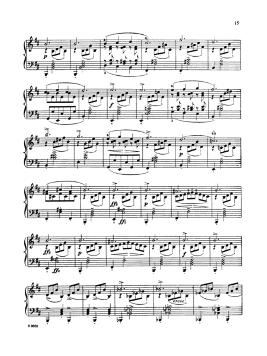 Schubert: Four Impromptus, Op. 90 (Ed. Giuseppe Buonamici) Piano Solo scores gallery preview page 5