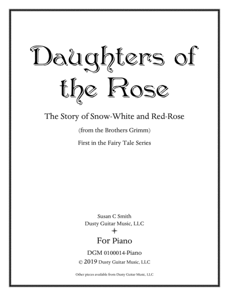 Daughters of the Rose (for Piano) image number null