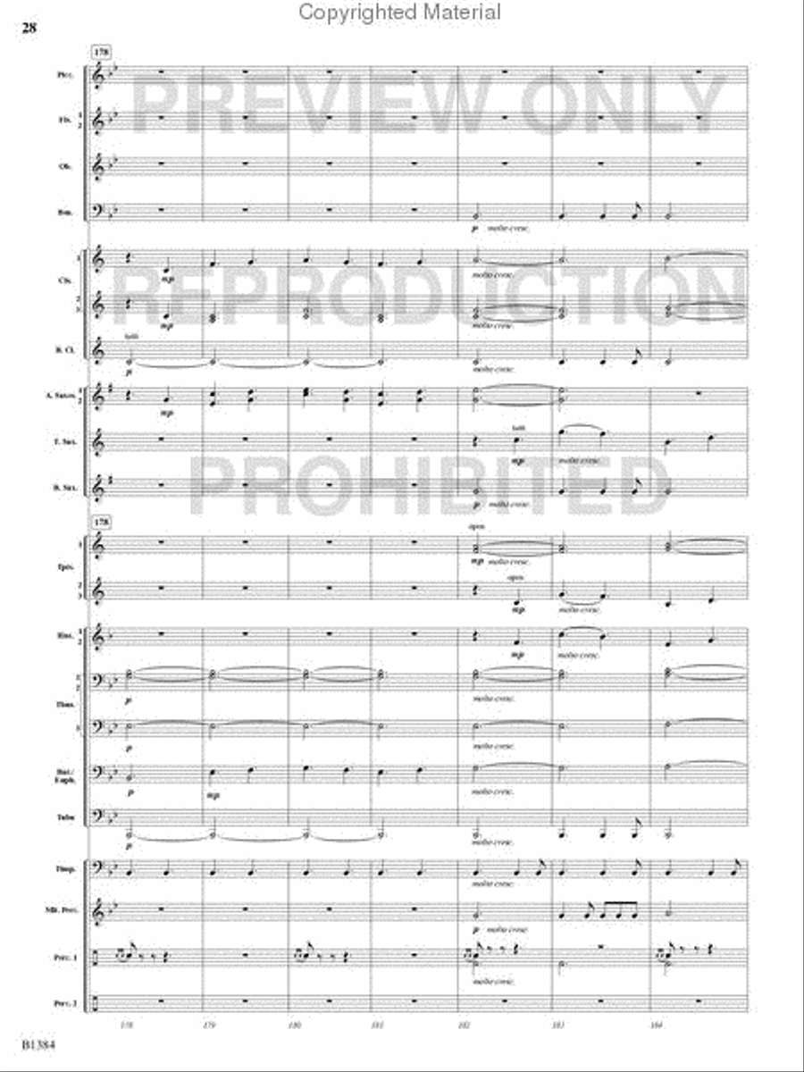 Summer Resounding! Concert Band scores gallery preview page 27