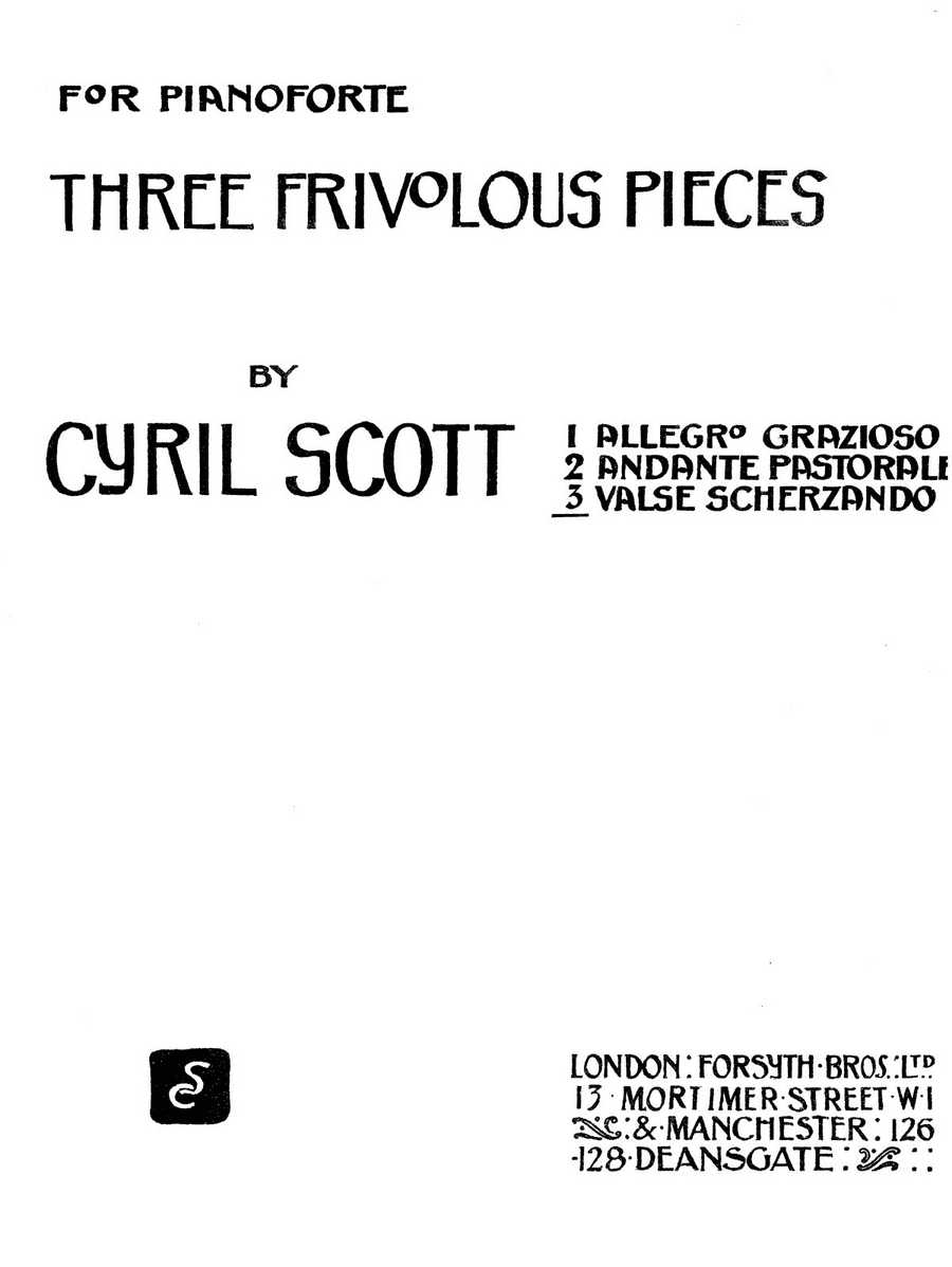 Valse Scherzando Piano Solo scores gallery preview page 1