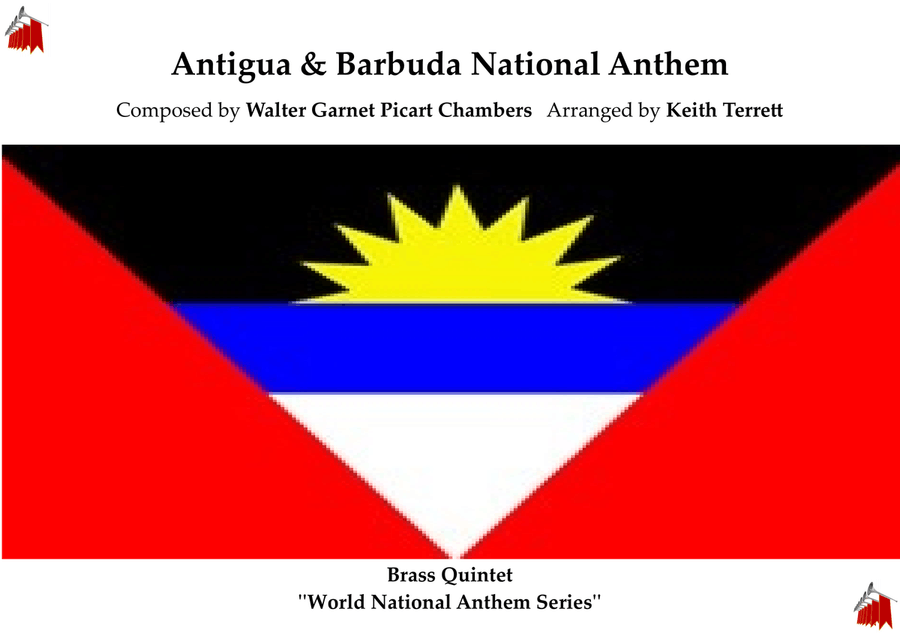 Antigua & Barbuda National Anthem for Brass Quintet (
