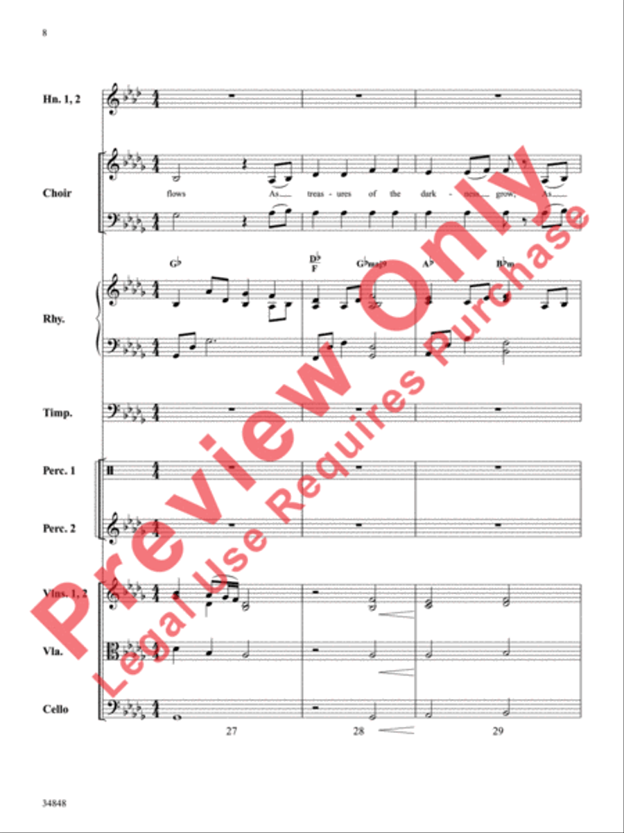 When Trials Come When Trials Come Choir scores gallery preview page 9