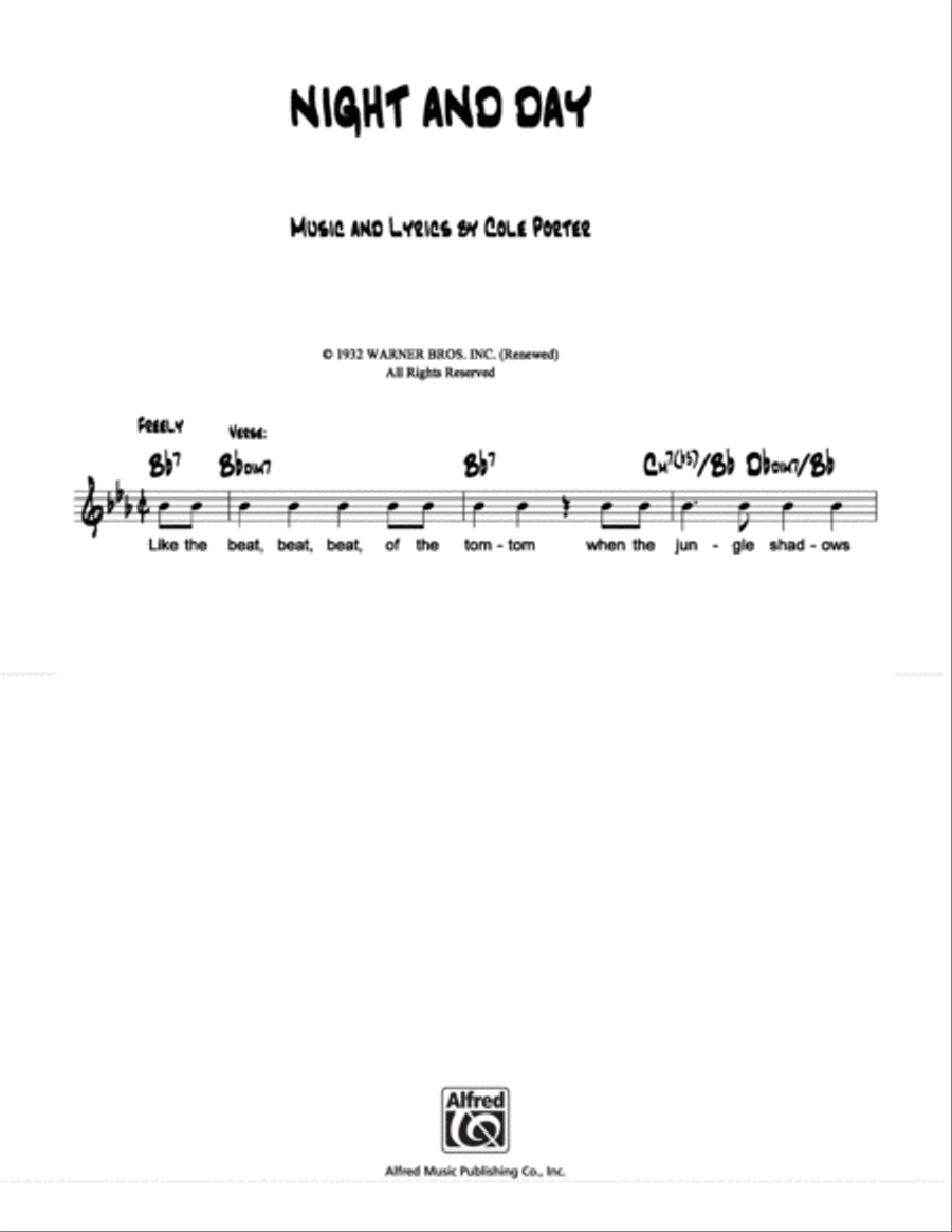 Night and Day School and Community scores gallery preview page 1