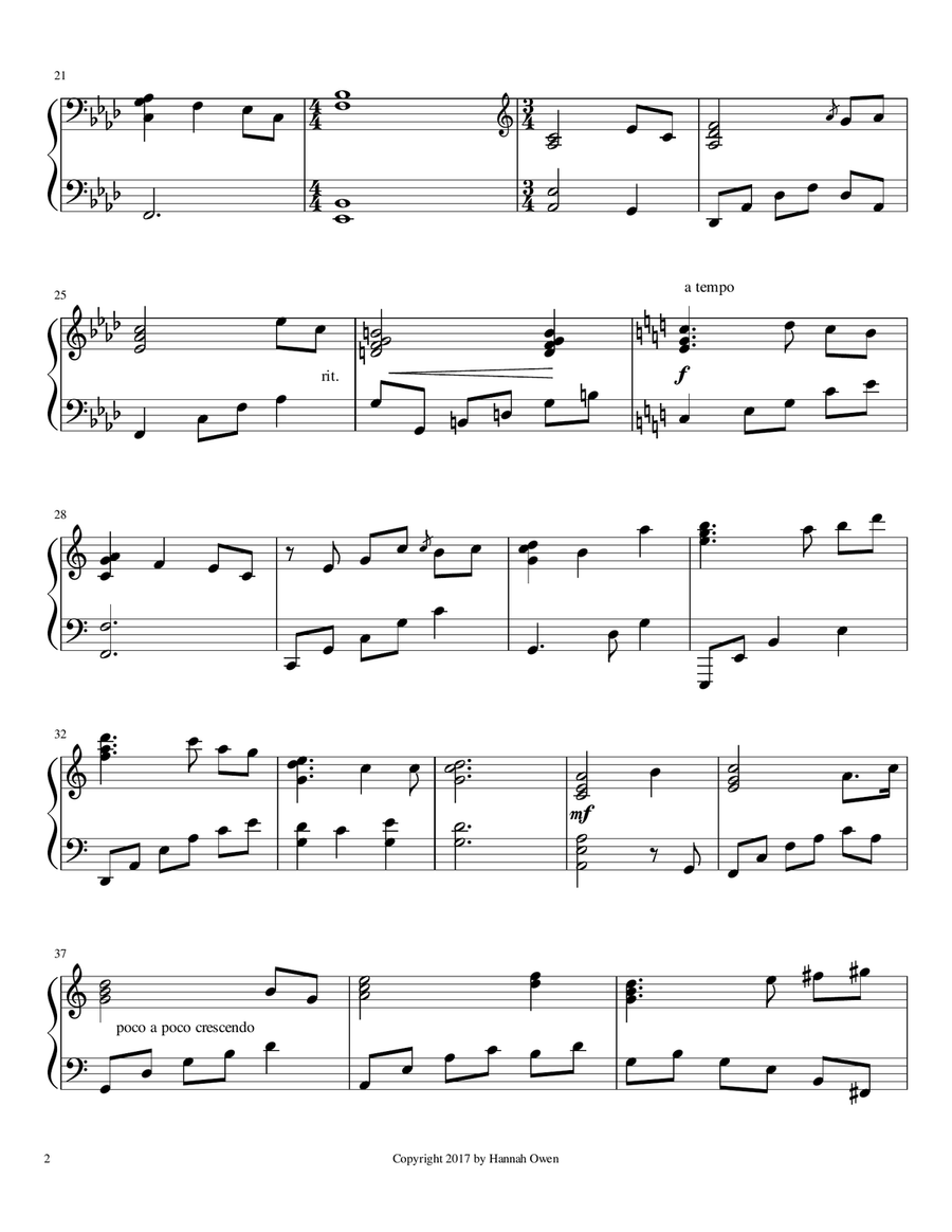 Reunited Piano Solo scores gallery preview page 2