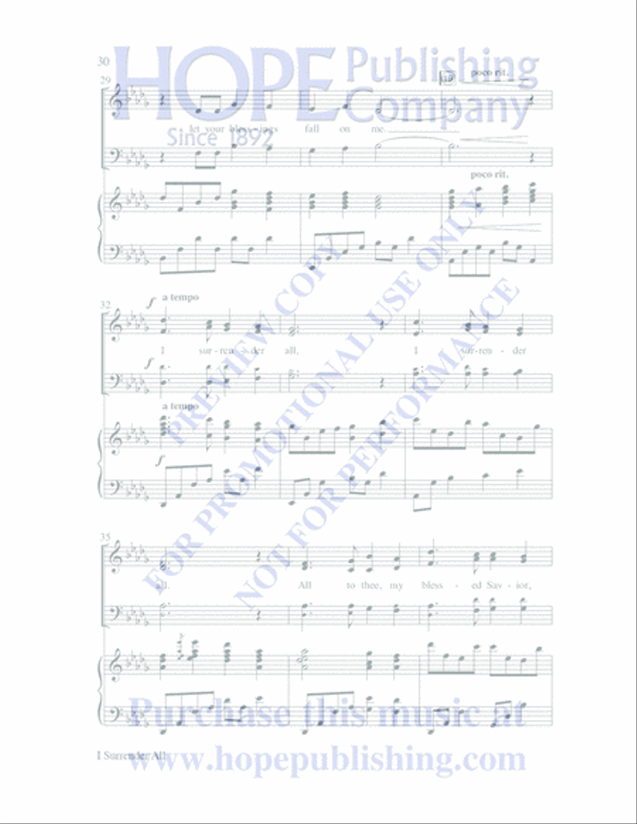 The Seven Last Days 4-Part scores gallery preview page 33