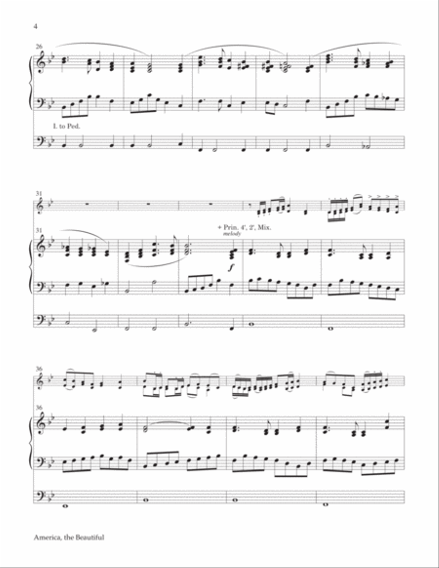 Stars and Stripes Forever Trumpet Duet scores gallery preview page 4